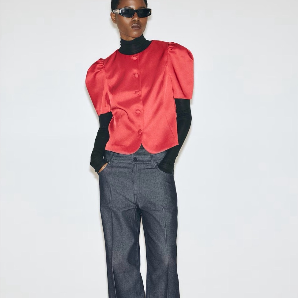 H&M Red Blouse